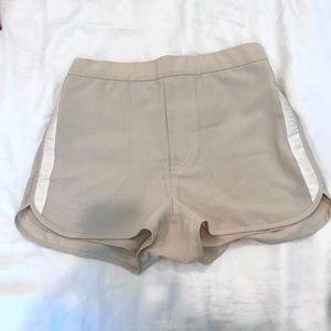 Acne Studios Beige Tailored Shorts with Lining Size EU 34 / US 4 XS